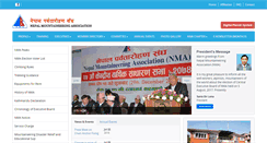 Desktop Screenshot of nepalmountaineering.org